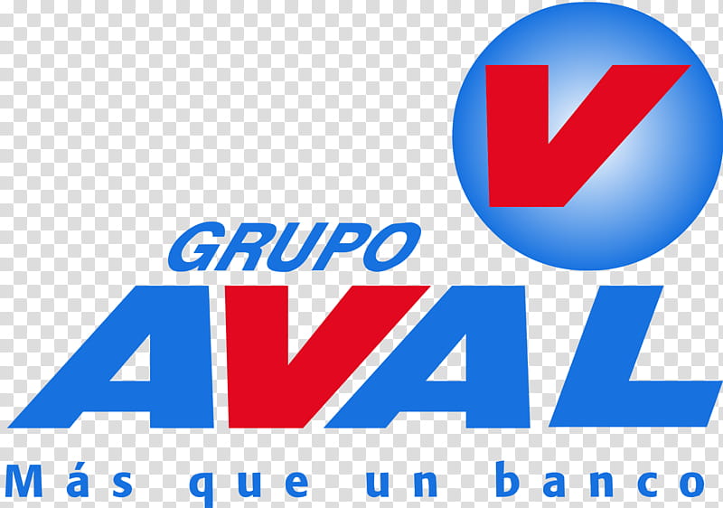 Bank, Grupo Aval Acciones Y Valores, Logo, Banco Av Villas, Colombia, Wikipedia Logo, Sa, Blue transparent background PNG clipart