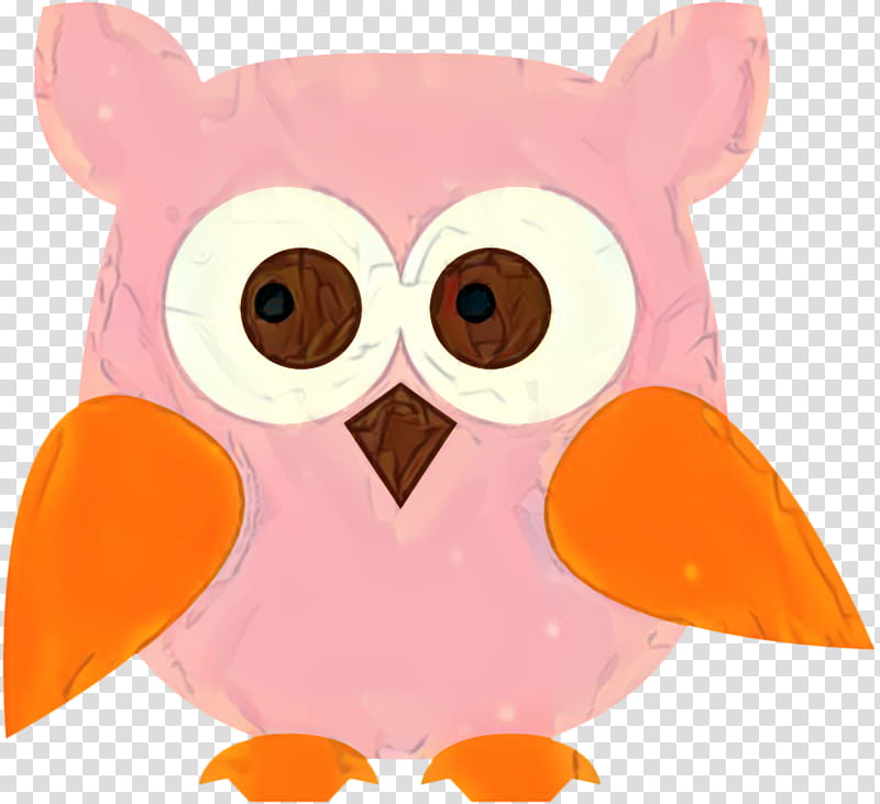 Love Background Heart, Owl, Drawing, Painting, Orange, Pink, Cartoon, Bird transparent background PNG clipart