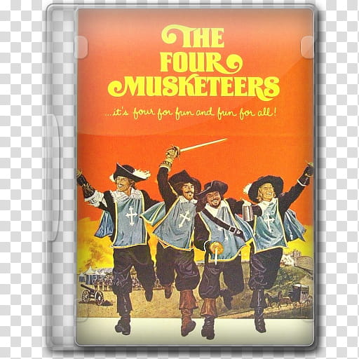 the BIG Movie Icon Collection , The Four Musketeers transparent background PNG clipart