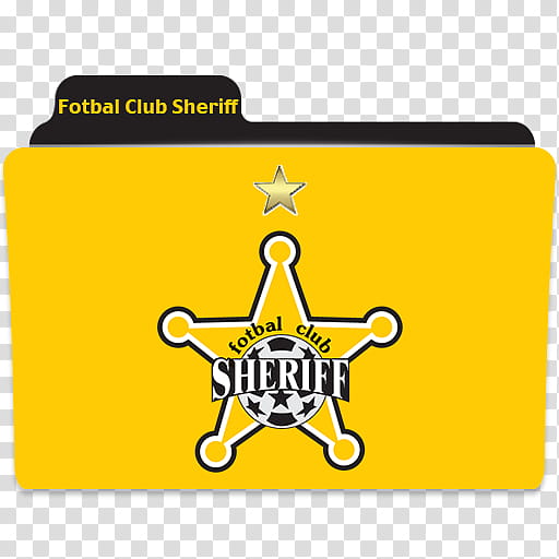 UEFA Football Teams Folder Icons , Fotbal Club Sheriff Folder transparent background PNG clipart
