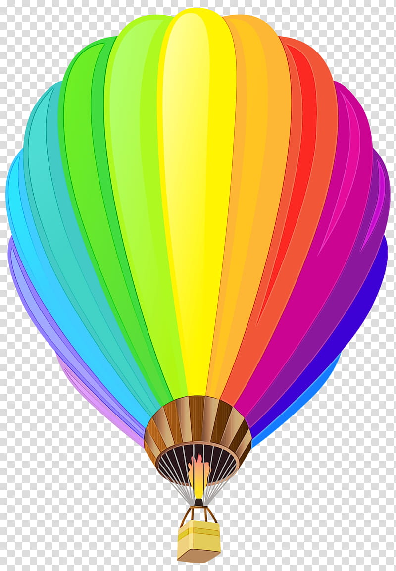 Hot Air Balloon Watercolor, Paint, Wet Ink, Car, Aircraft, Aviation, Vehicle, Aerostat transparent background PNG clipart