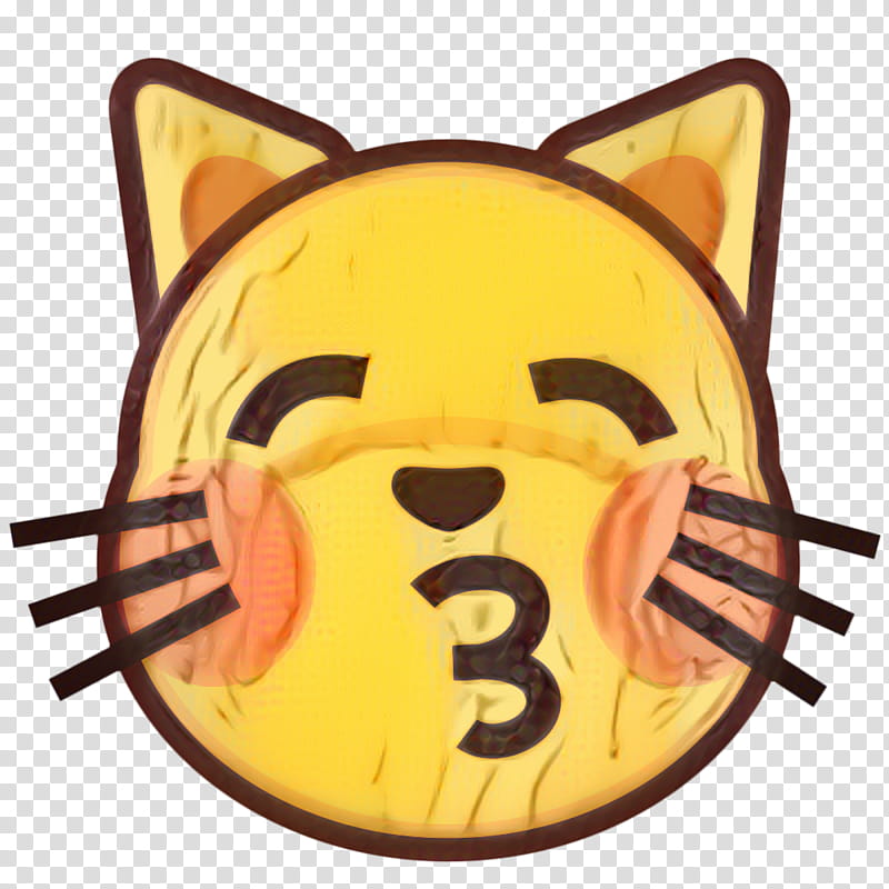 Black Heart Emoji, Cat, Emoticon, Face With Tears Of Joy Emoji, Smiley, Black Cat, Cartoon, Yellow transparent background PNG clipart