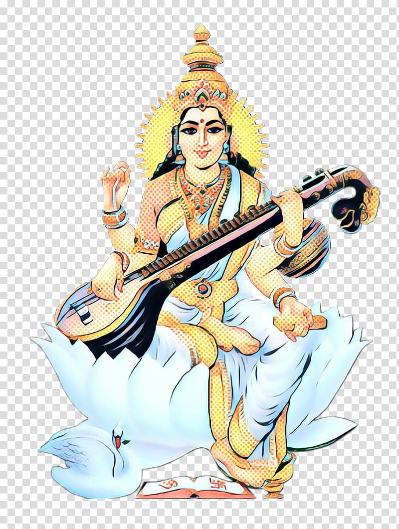 Lakshmi illustration, Ganesha Lakshmi Saraswati Drawing Devi, ganesha,  white, hand png | PNGEgg