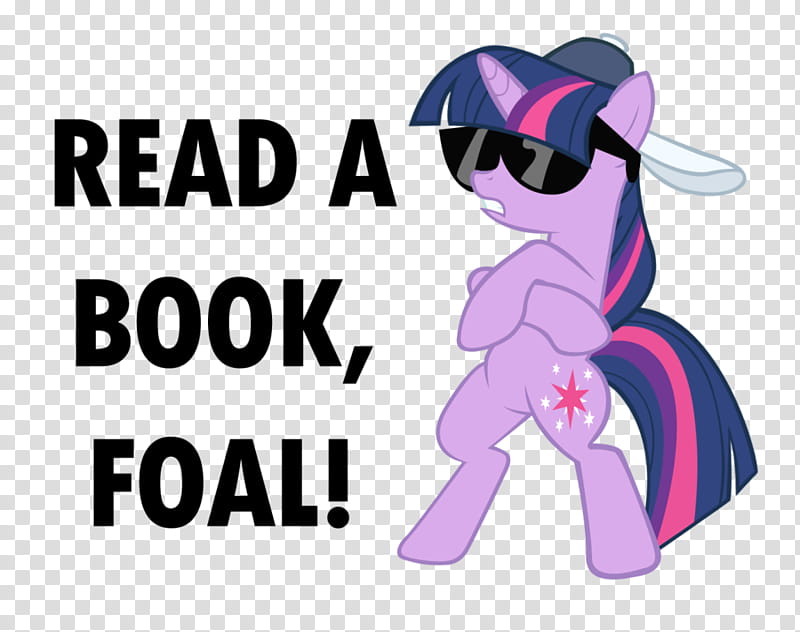 Twilight Has A Message, My Little Pony with text transparent background PNG clipart