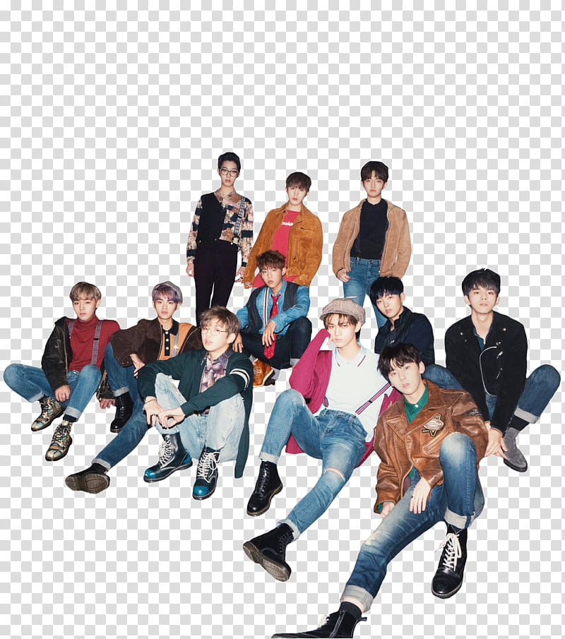 WANNA ONE NOTHING WITHOUT YOU, K-Pop actors transparent background PNG clipart