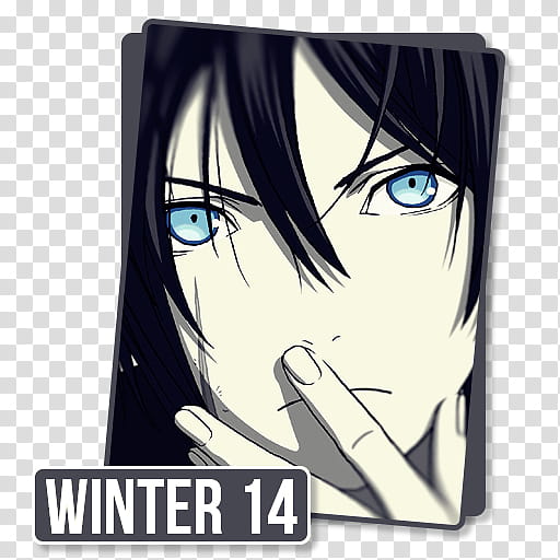 Anime Icon , Winter  M, Winter  folder icon transparent background PNG clipart
