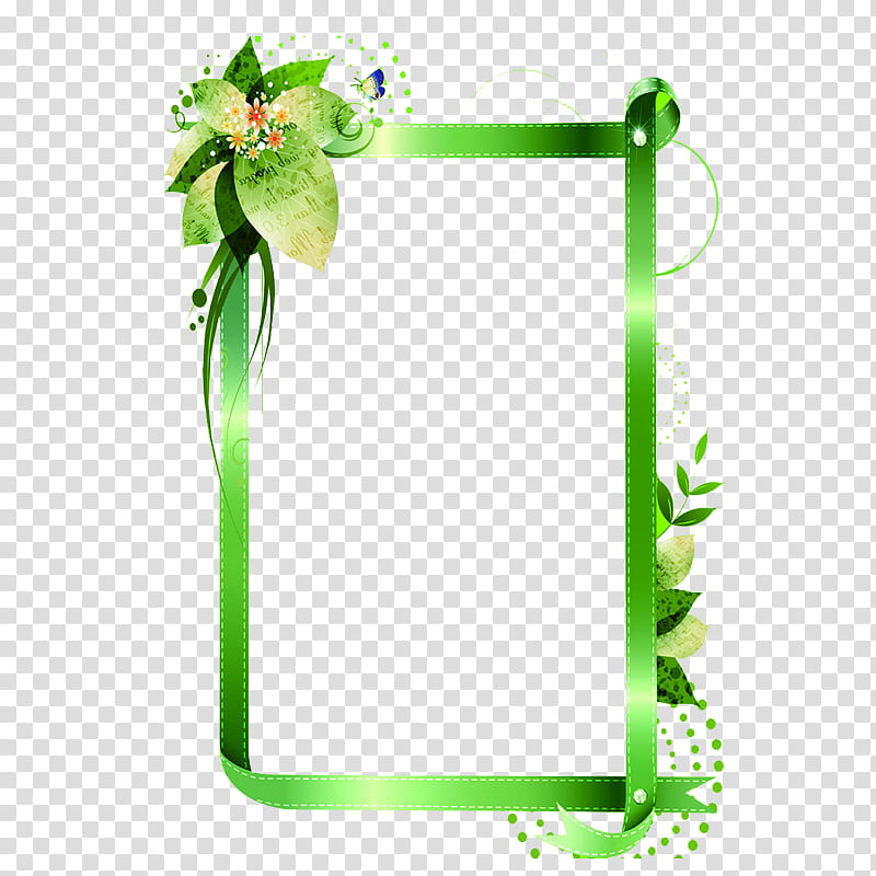 Background Green Frame, Frames, Floral Frame, Flower, Floral Frames, Frame Set, Ornament, Plant transparent background PNG clipart
