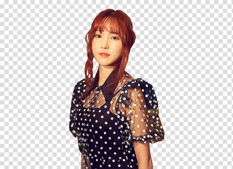 GFriend Time For The Moon Night, woman wearing black and white top transparent background PNG clipart