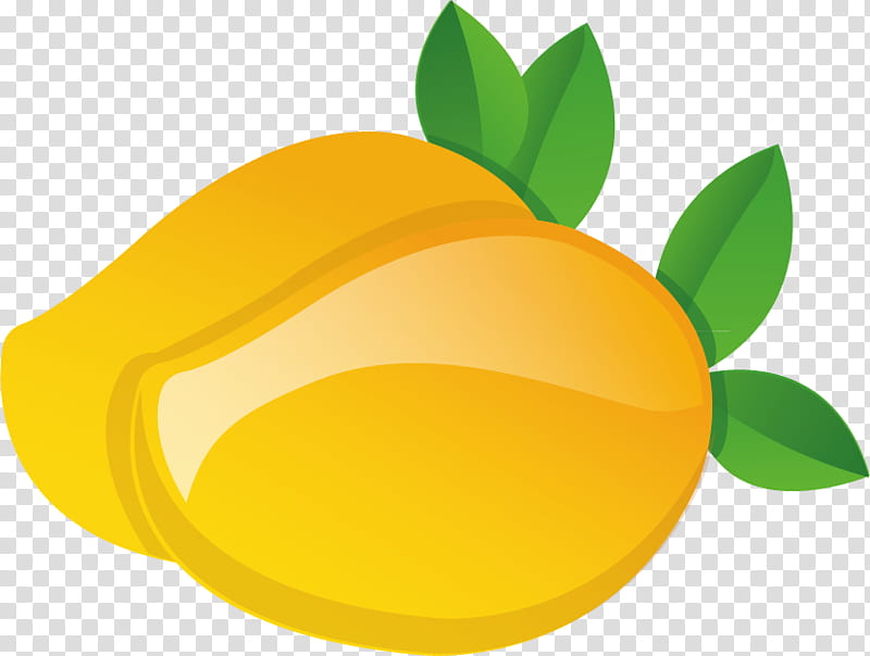 Mango Leaf, Mangifera Indica, Fruit, Yellow, Plant, Citrus, Lemon, Orange transparent background PNG clipart
