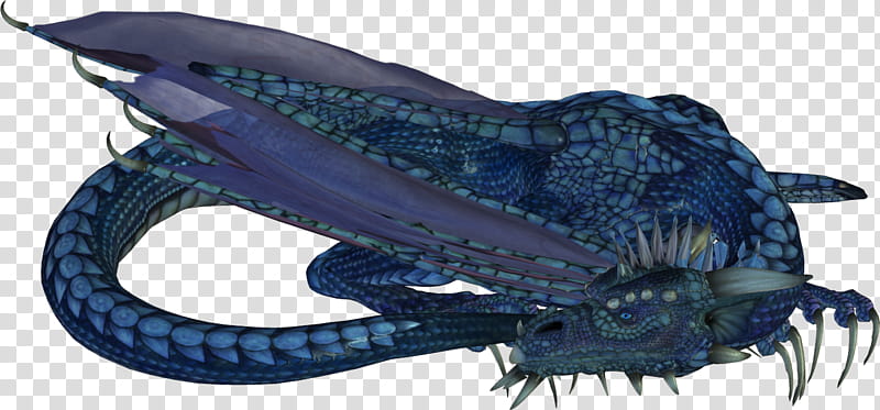 Twins Poser , blue dragon illustration transparent background PNG clipart