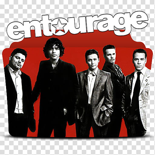 TV Series Icon Pack , [US] Entourage ( ) transparent background PNG clipart