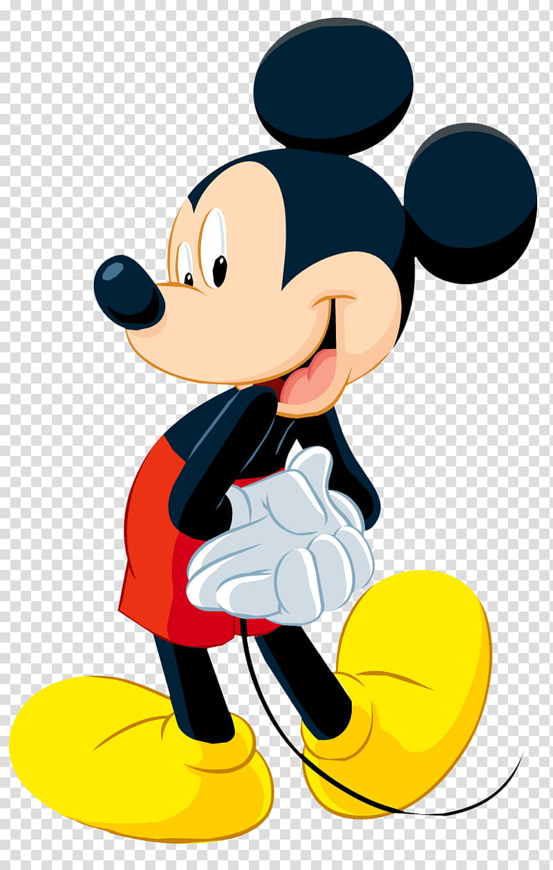 Mickey mouse P, Mickey Mouse hiding his hands on back illustration transparent background PNG clipart