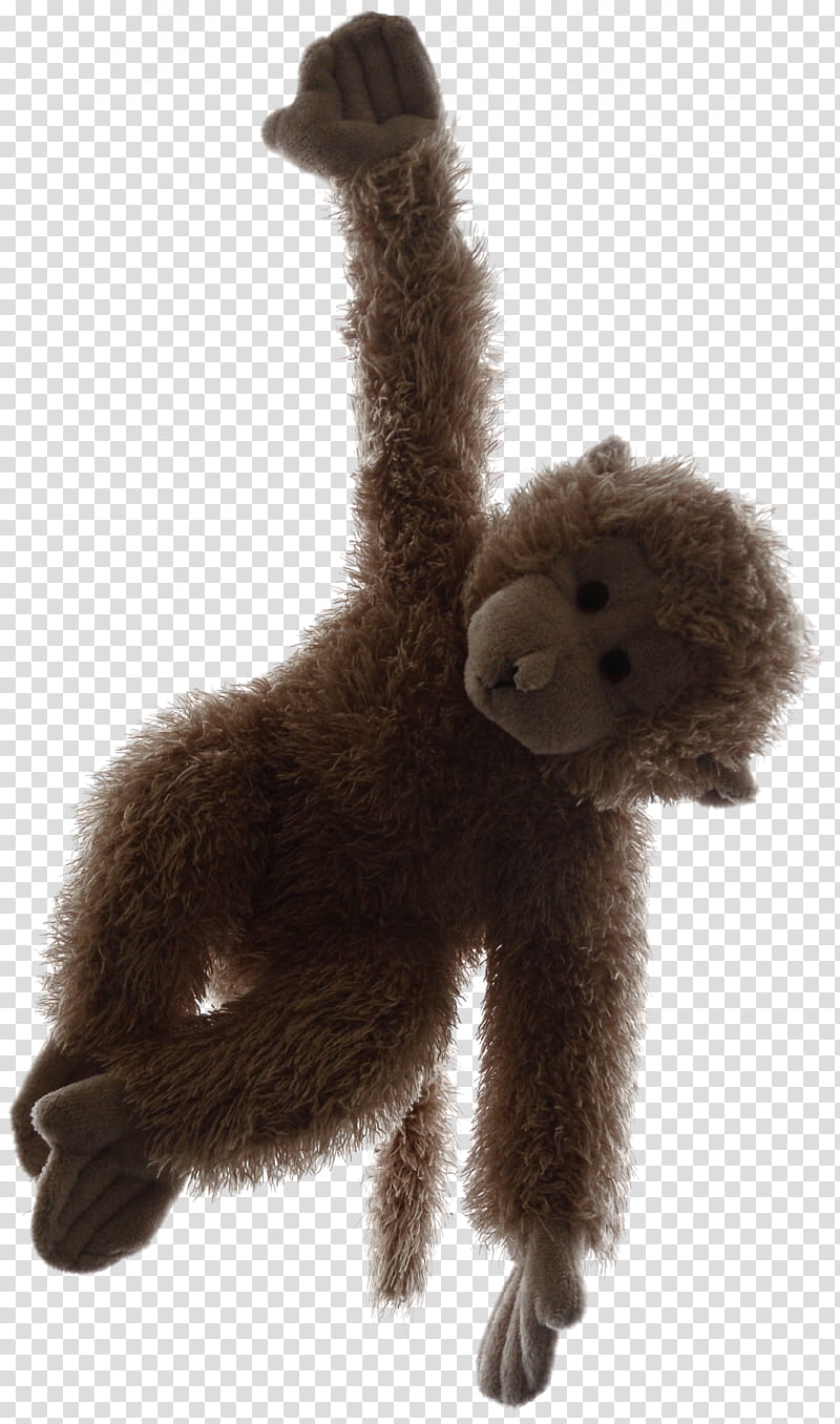 Cheeky Monkey Teddy, brown monkey plush toy transparent background PNG clipart