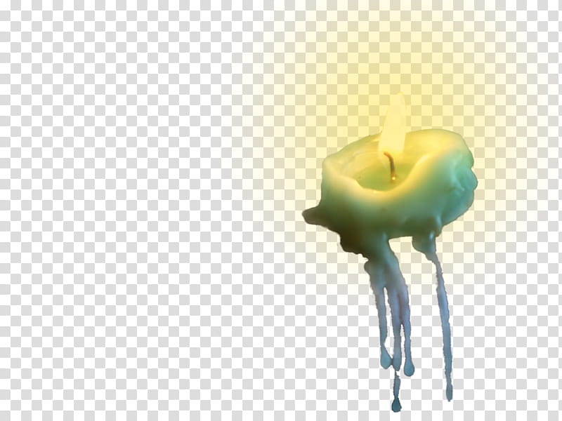 Melted candle, white candle transparent background PNG clipart