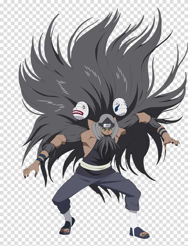 Kakuzu render, Naruto Kakuzu Earth Grudge Fear character transparent background PNG clipart