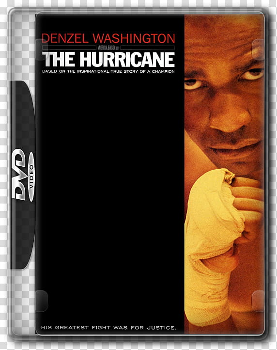 DVD Movie Case Icons, the-hurricane transparent background PNG clipart