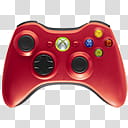 Xbox  Icons, RedController, red Xbox  controller transparent background PNG clipart