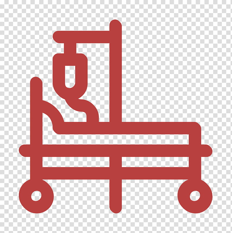 Bed icon Hospital bed icon Blood Donation icon, Line transparent background PNG clipart