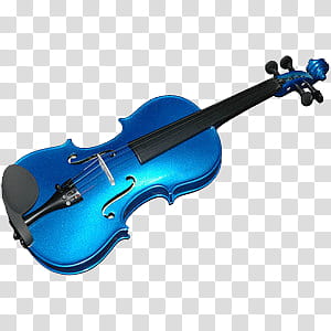 , blue violin transparent background PNG clipart