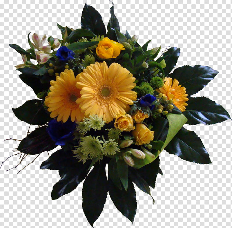 assorted-color flower arrangement transparent background PNG clipart