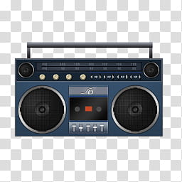 boombox icons, boombox blue transparent background PNG clipart