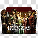Pack  TV Series Folder Icons, The Borgias x transparent background PNG clipart