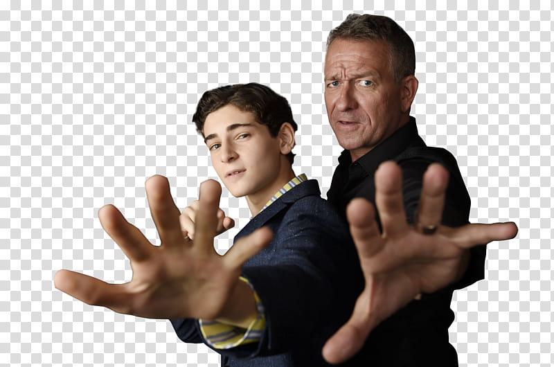 David Mazouz and Sean Pertwee transparent background PNG clipart