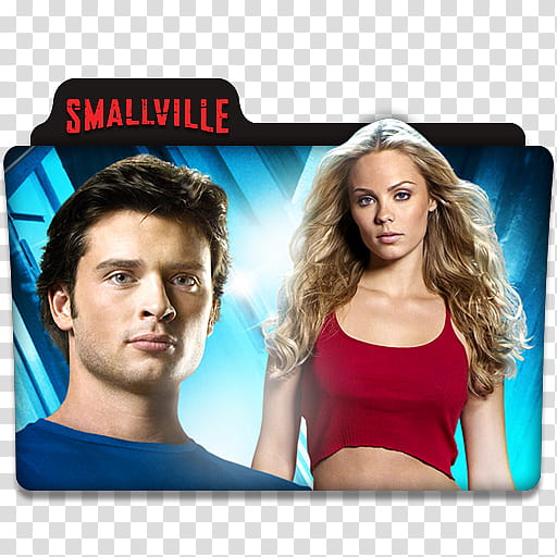 TV Series Folder Icons , smallville___tv_series_folder_icon_v_by_dyiddo-darj, Smallville folder transparent background PNG clipart