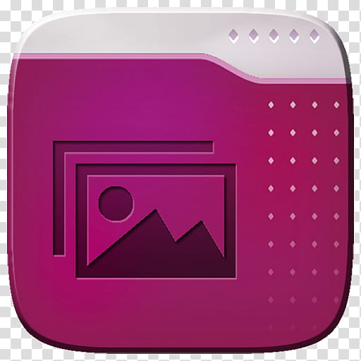 Marei Icon Theme, pink gallery folder icon transparent background PNG clipart