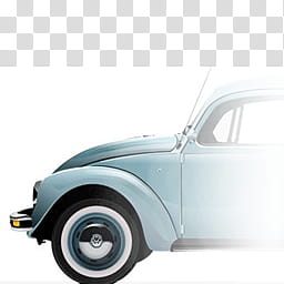 WinterBuggy dock icons, FRONT, gray Volkswagen Beetle -door hatchback transparent background PNG clipart