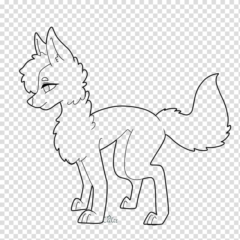 FTU Wolf Adoptables Base transparent background PNG clipart