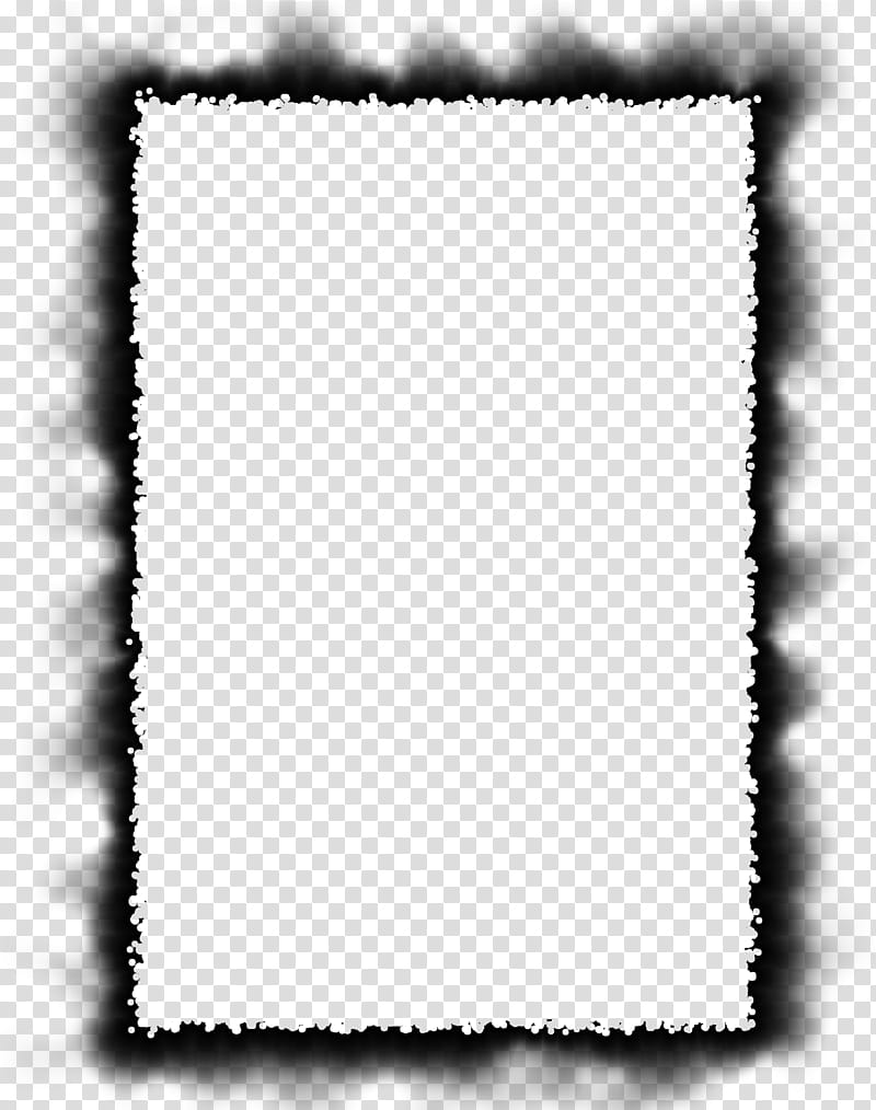 Burned Edges I s, rectangular black illustration transparent background PNG clipart