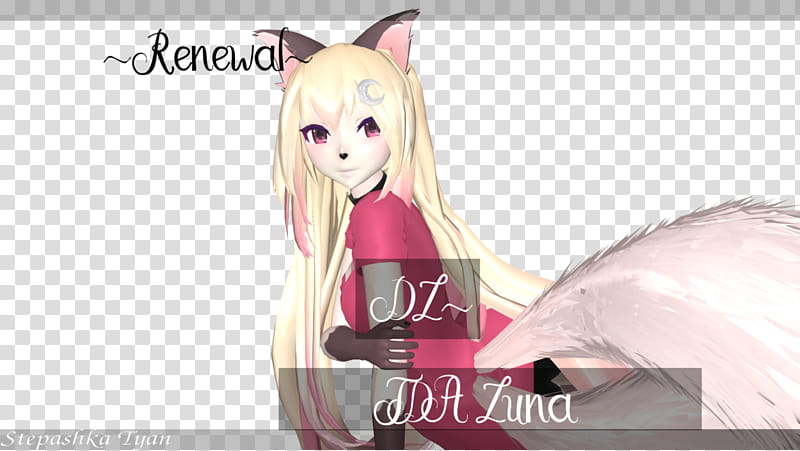 ||:.MMD.:|| Luna ||:.test model+DL.:||, pink-haired anime character transparent background PNG clipart
