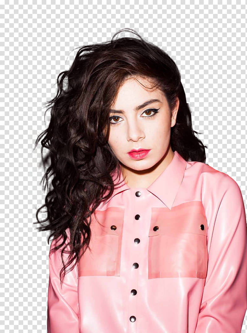 Charli XCX , WM () transparent background PNG clipart