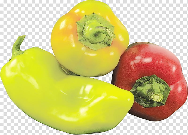Vegetable, Chili Pepper, Peppers, Yellow Pepper, Bell Pepper, Cayenne Pepper, Friggitello, Food transparent background PNG clipart