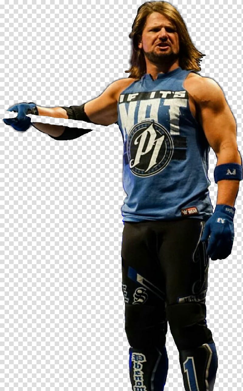 AJ Styles Render transparent background PNG clipart