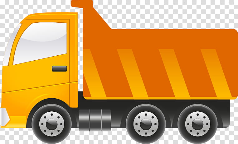 Yellow Light, Car, Semitrailer Truck, Vehicle, Towing, Heavy Machinery, Crane, Land Vehicle transparent background PNG clipart