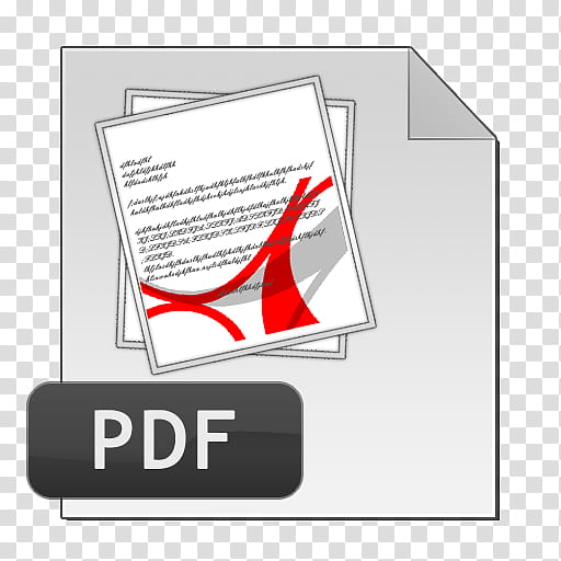 TRIX Icon Set, PDF, PDF file icon transparent background PNG clipart