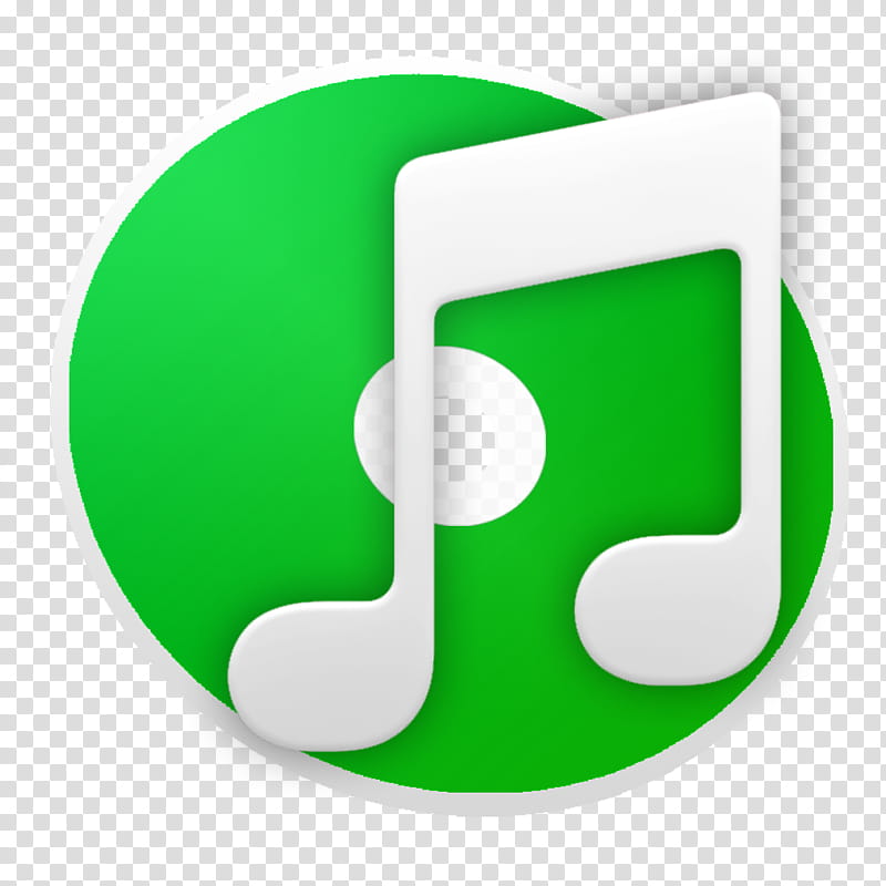 OS X Yosemite Classic iTunes Icon , Yosemite Classic iTunes Biohazard Green, green and white music player logo illustration transparent background PNG clipart