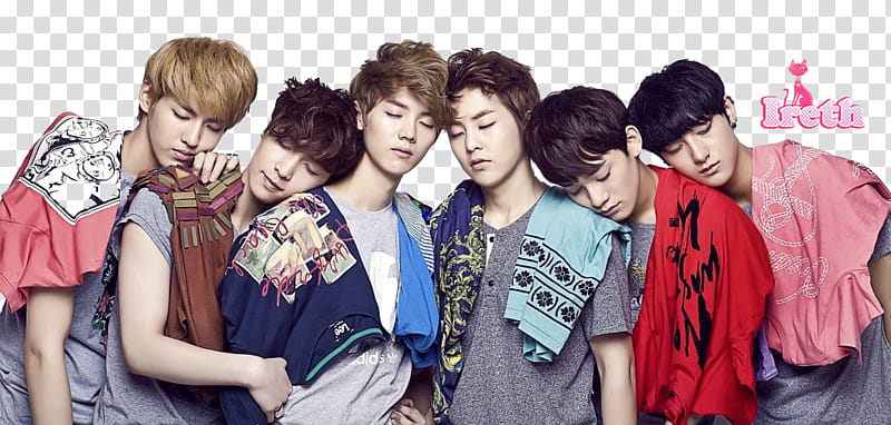 EXO M, group of men transparent background PNG clipart