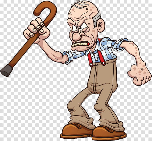 Man, Cartoon, Grumpy Old Men, Drawing, Male, Finger, Joint, Hand transparent background PNG clipart