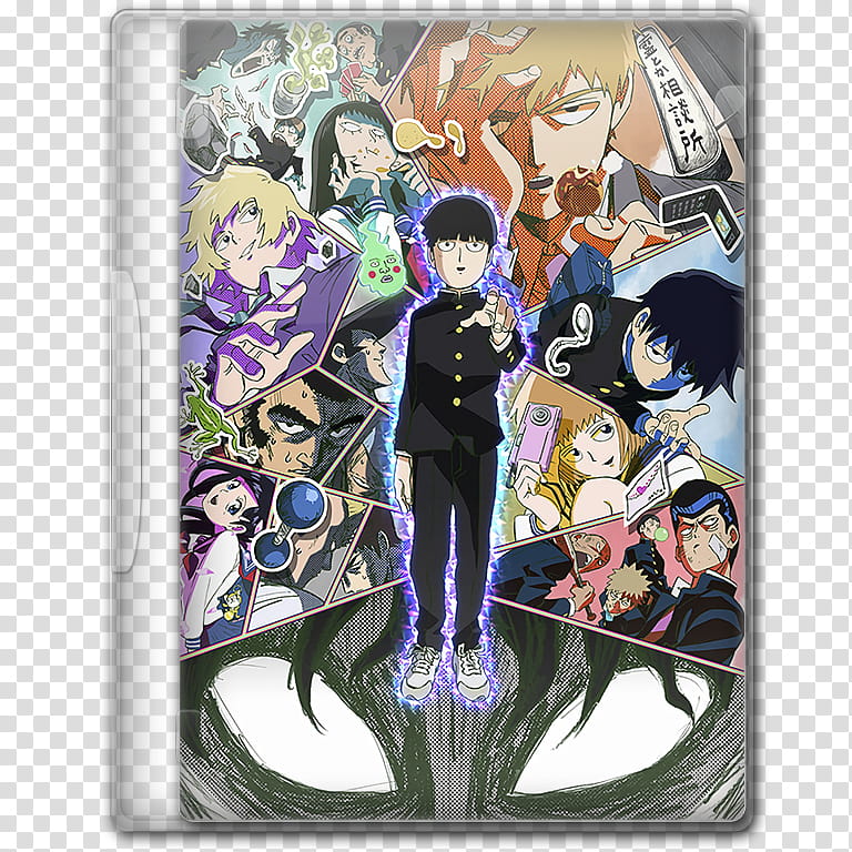 Anime  Summer Season Icon , Mob Psycho , v, Mob psycho  artwork transparent background PNG clipart