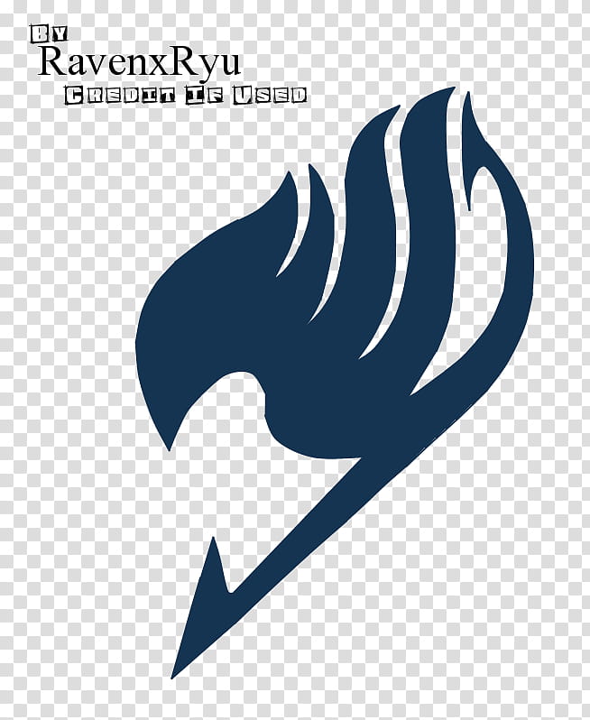 Fairy Tail Crest, RavenxRyu logo transparent background PNG clipart