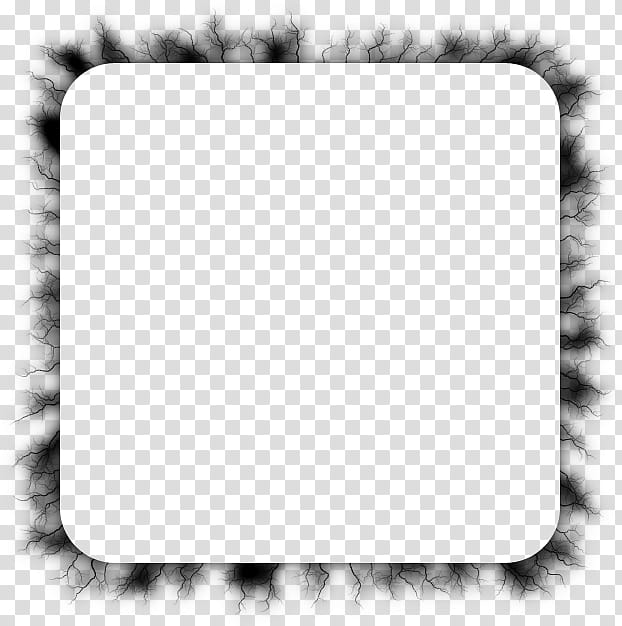 Electrify frames s, white border illustration transparent background PNG clipart