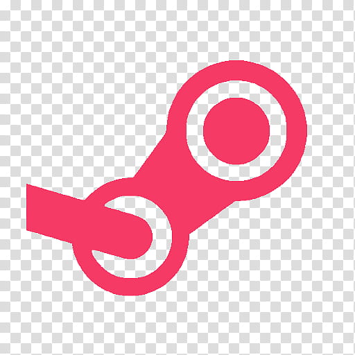 Social Media Icons, Video Games, Logo, Steam, Symbol, Social Network, Openvr, Pink transparent background PNG clipart
