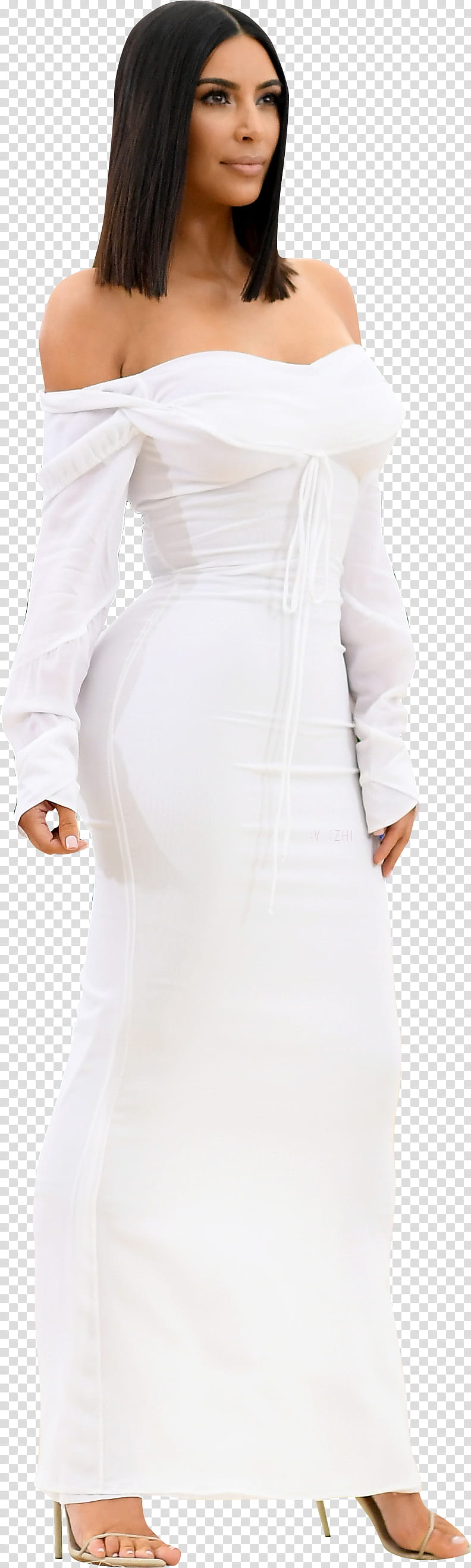 Kim Kardashian transparent background PNG clipart