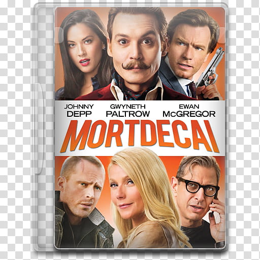 Movie Icon Mega , Mortdecai, Mortdecai DVD case transparent background PNG clipart