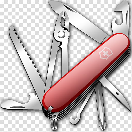 swiss army knife icon, , red Swiss Victorinox multi-tool transparent background PNG clipart