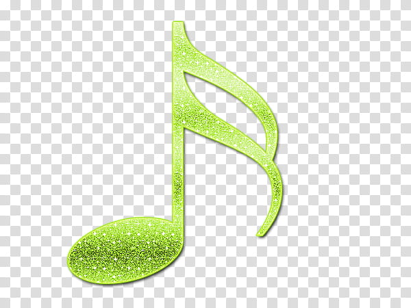 notas musicales, green note illustration transparent background PNG clipart
