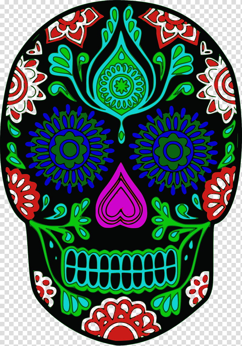 Day Of The Dead Skull, Ofrenda, Calavera, Death, La Calavera Catrina, Altar, Halloween , Party transparent background PNG clipart